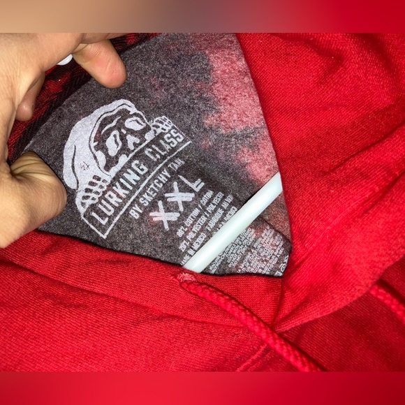 NWT Lurking Class Sketchy Tank Tie Dye Death Metal Pullover Hoodie - Picture 6 of 7